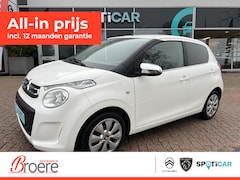 Citroën C1 - 1.0 VTi 72pk Feel 5 deurs Airco, Bluetooth