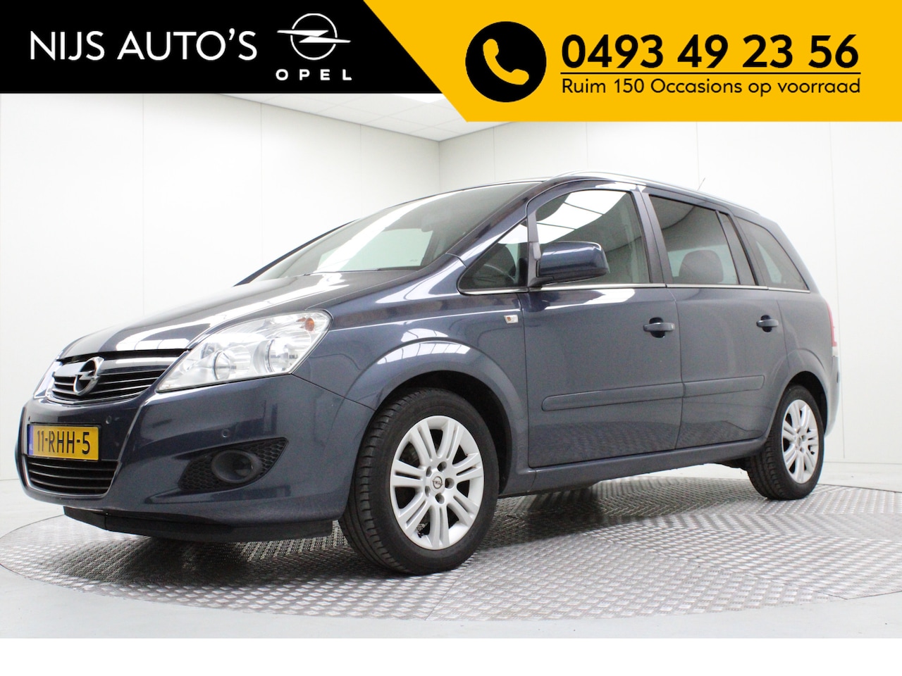 Opel Zafira - 1.8 Cosmo 7 persoons | climate | navi | leder | pdc v/a | bluetooth | cruise | stoelverwar - AutoWereld.nl