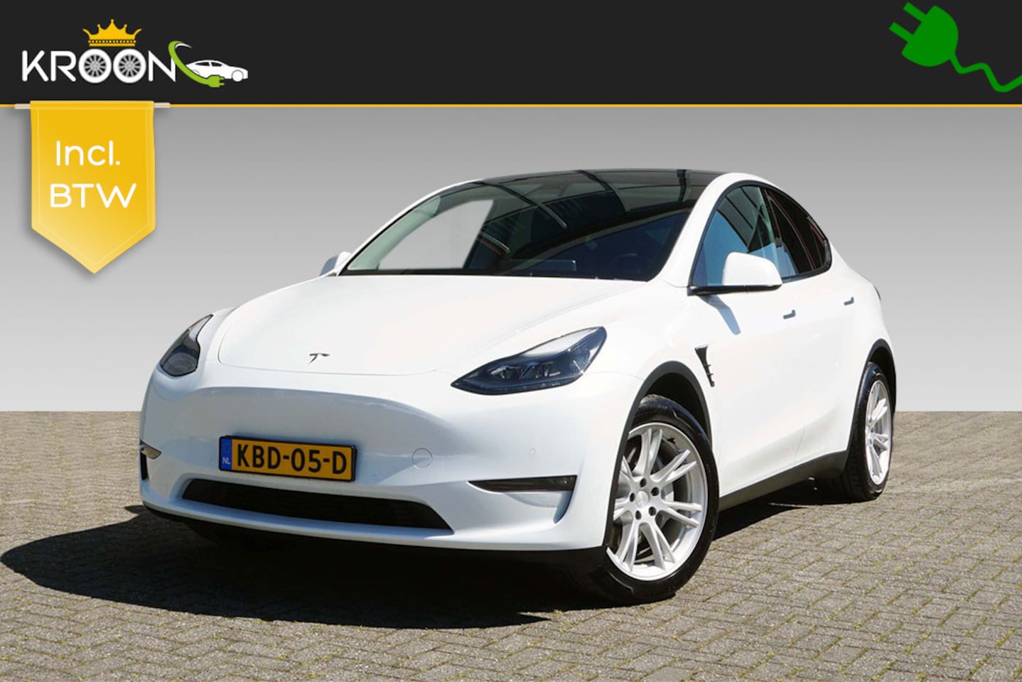 Tesla Model Y - Long Range AWD 75kWh SOH 95% - AutoWereld.nl