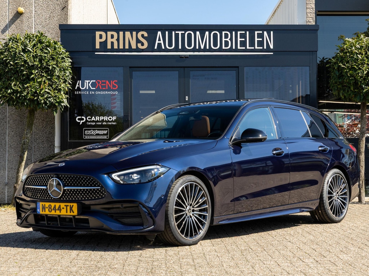 Mercedes-Benz C-klasse Estate - 200 AMG-Line|Pano|Sfeer|Adaptcr|Memory - AutoWereld.nl