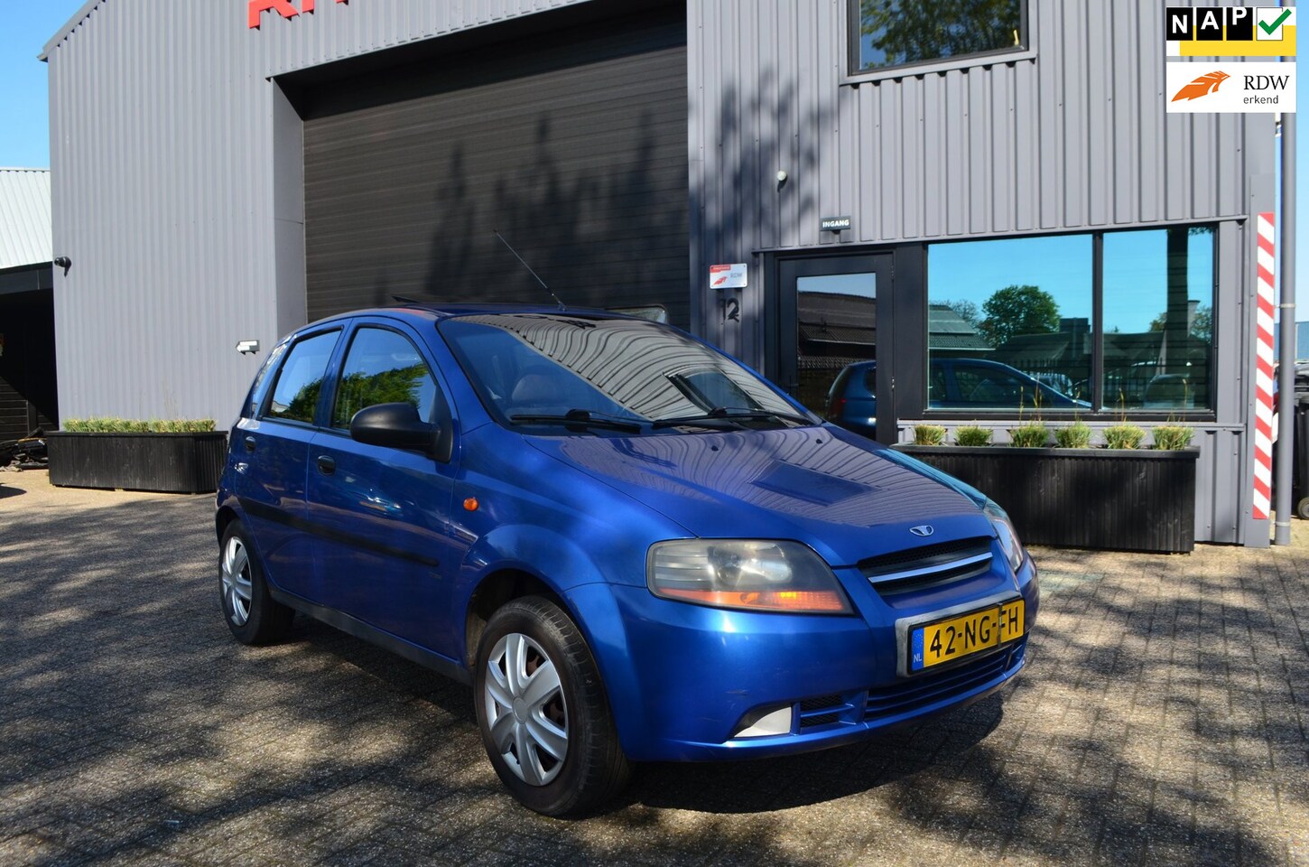 Daewoo Kalos - 1.4 Style | Airco | Nieuwe APK | Open dakje - AutoWereld.nl