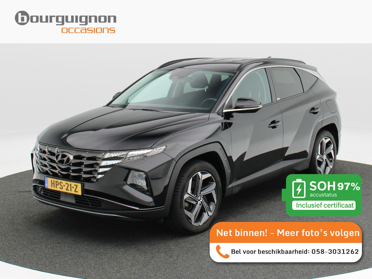 Hyundai Tucson - 1.6 T-GDi 265 Pk PHEV Comfort 4WD | Stoel/Stuur Verwarming | Adaptive Cruise | Camera | Cl - AutoWereld.nl