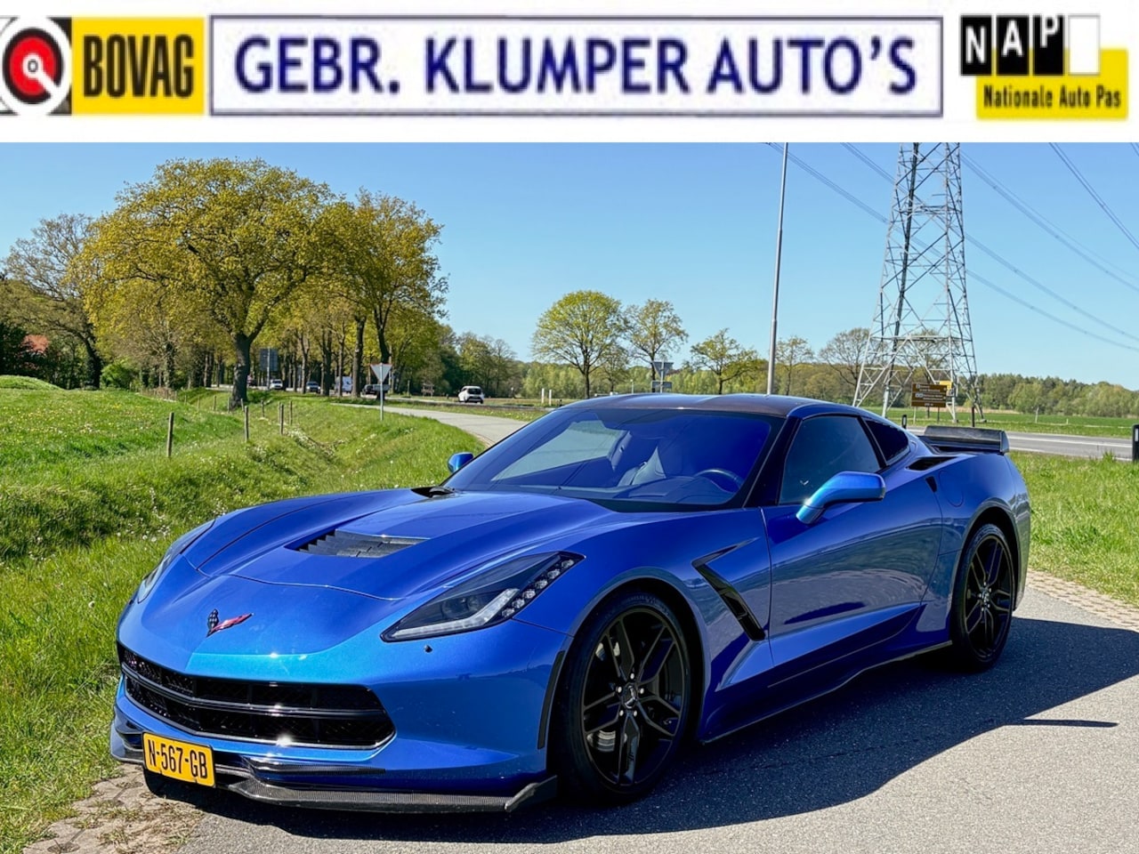 Chevrolet Corvette - Z51 6.2 V8 Aut., Carbonpakket, Leer, Navi - AutoWereld.nl