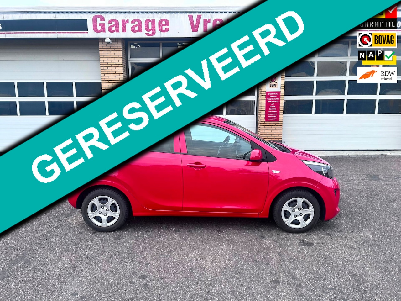 Kia Picanto - 1.0 CVVT ComfortLine / Carplay / Camera/ Navi / 1e eigenaar NAP - AutoWereld.nl