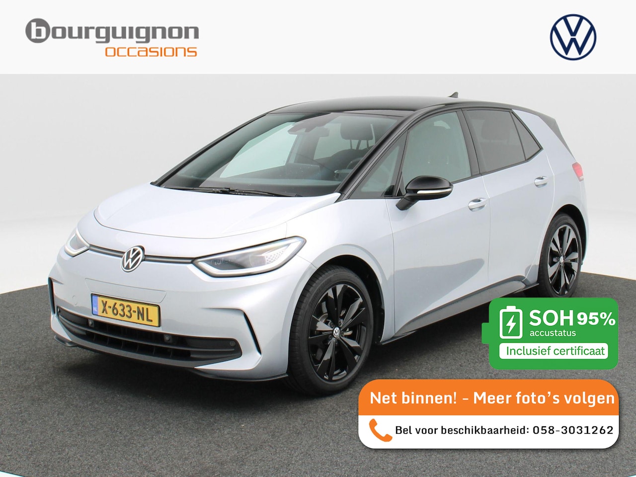 Volkswagen ID.3 - Pro 58 kWh 204 Pk | Adaptive Cruise | Stoelverwarming | Camera | Navigatie | Climatronic | - AutoWereld.nl