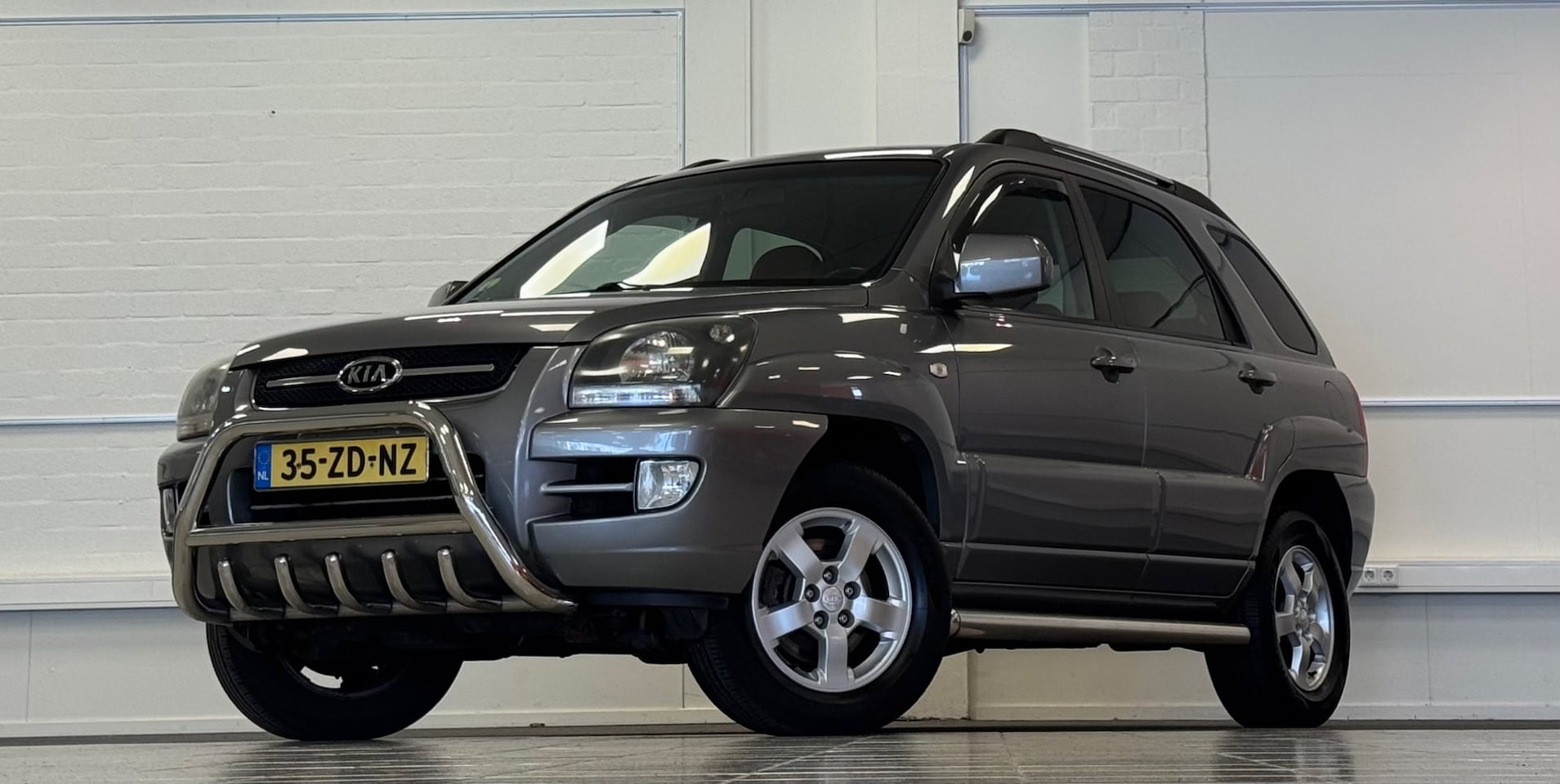 Kia Sportage - 2.0i CVVT X-ception Trekhaak Side bars Bullbar Garantie - AutoWereld.nl