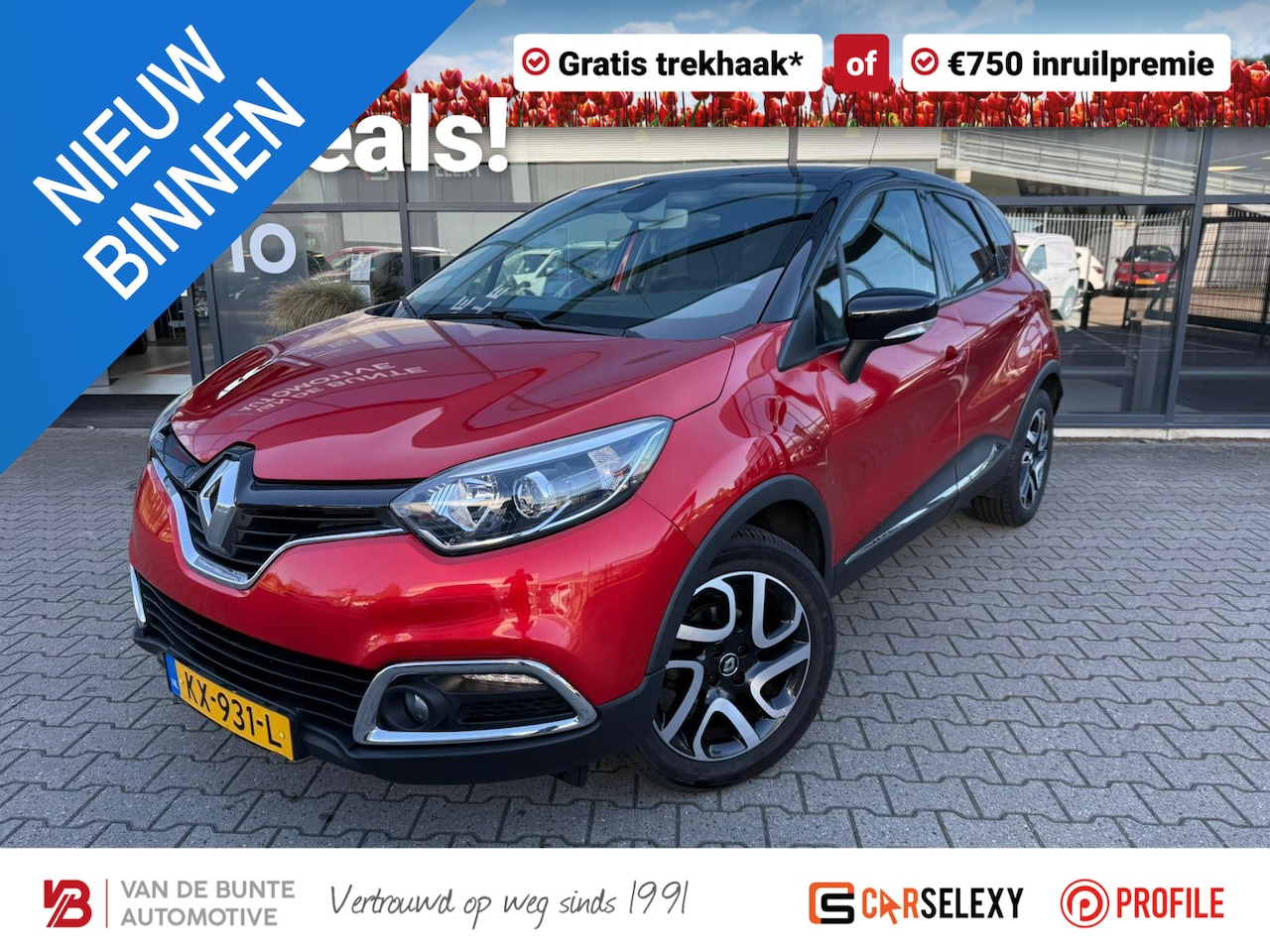 Renault Captur - 0.9 TCe Dynamique *Trekhaak & Navigatie* - AutoWereld.nl
