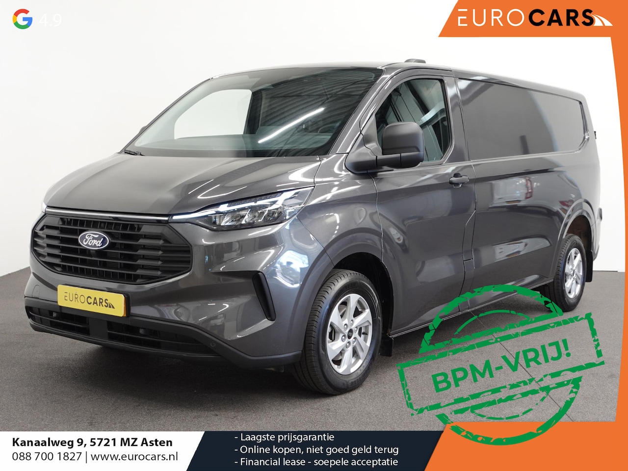 Ford Transit Custom - 300 2.0 TDCI L2H1 Trend Nieuw Model! Navi Cruise Camera Parkeersensoren Trekhaak - AutoWereld.nl