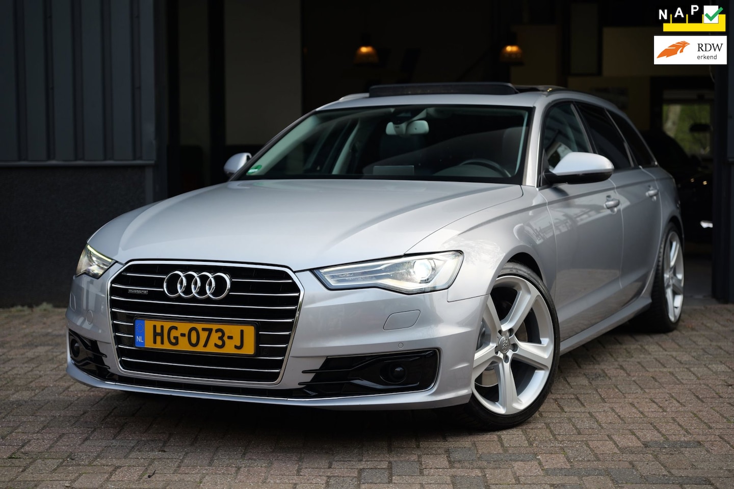 Audi A6 Avant - 2.0 TFSI quattro Premium Luchtv|Pano|Memory|NL-Auto - AutoWereld.nl