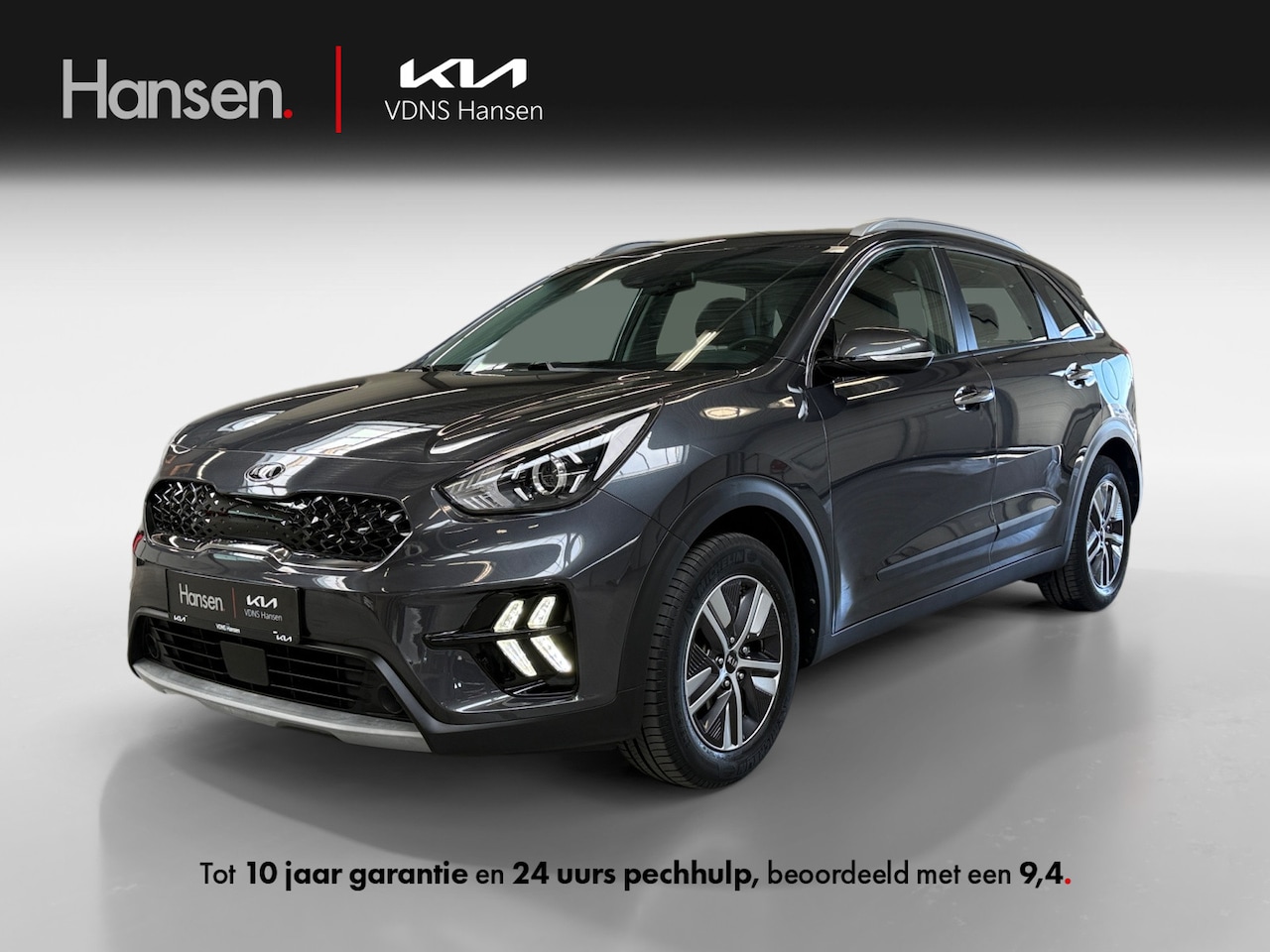 Kia Niro - 1.6 GDi Hybrid DynamicLine I Adaptive Cruise Control I  Half-Leder I Navi I Cmaera - AutoWereld.nl