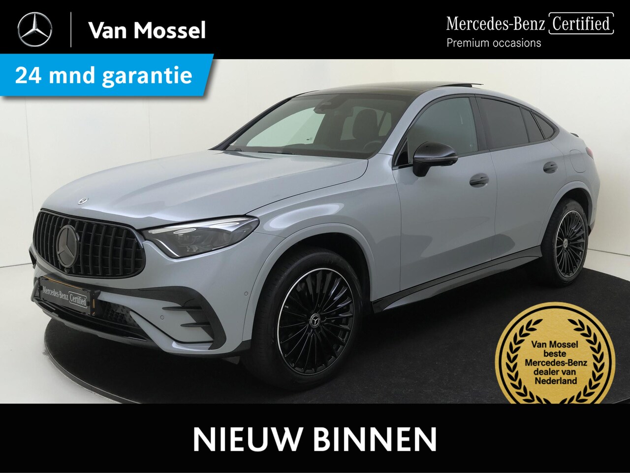 Mercedes-Benz GLC-klasse Coupé - 300e 4MATIC Sport Edition / Premium Plus/ Panaoramadak/ 20 inch/ Burmester/ Head Up/ Night - AutoWereld.nl