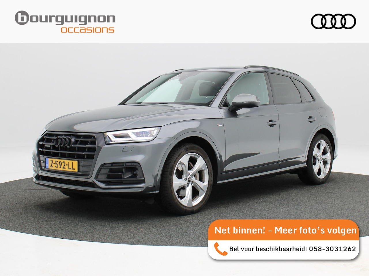 Audi Q5 - 55 TFSi e quattro Competition 367 Pk | Stoelverwaring | Camera | Navigatie | Adaptive Crui - AutoWereld.nl