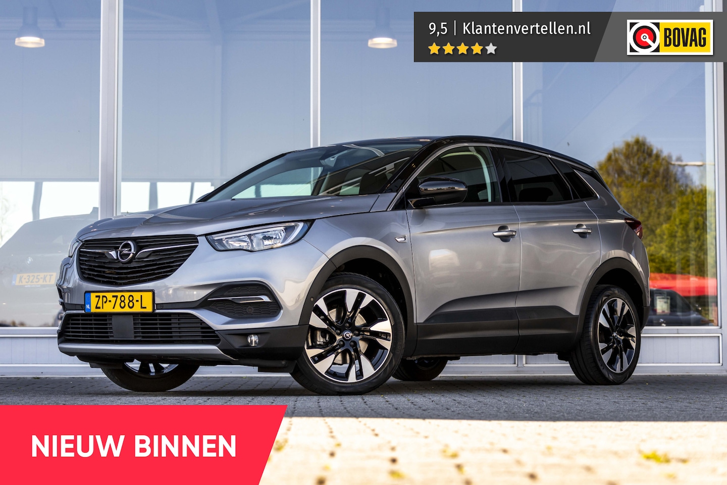Opel Grandland X - 1.2 Turbo Innovation | NL Auto | Carplay | Elektrische Klep - AutoWereld.nl