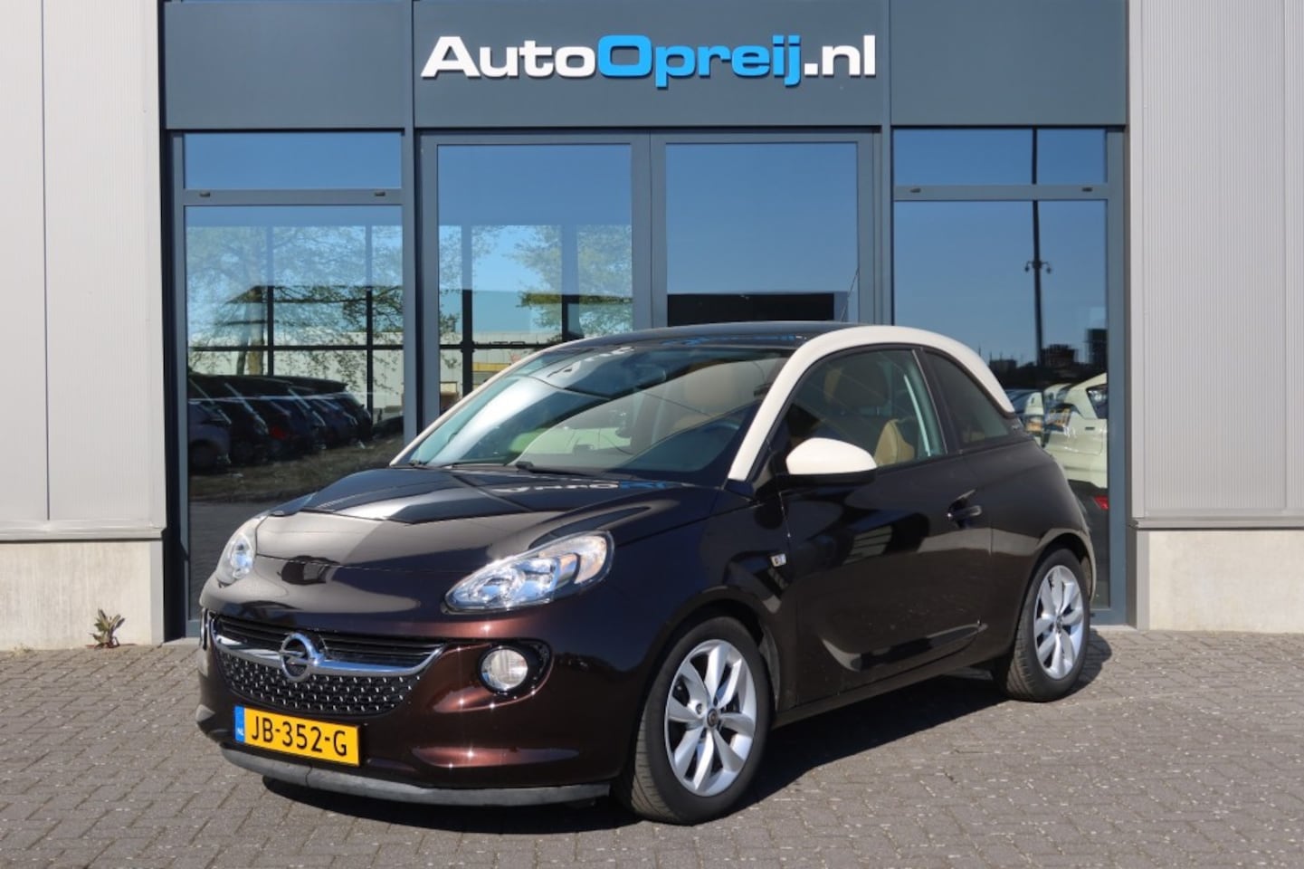 Opel ADAM - 1.4 Unlimited AUTOMAAT Bruin Leder, Pano dak, Stoel/stuurverwarming - AutoWereld.nl