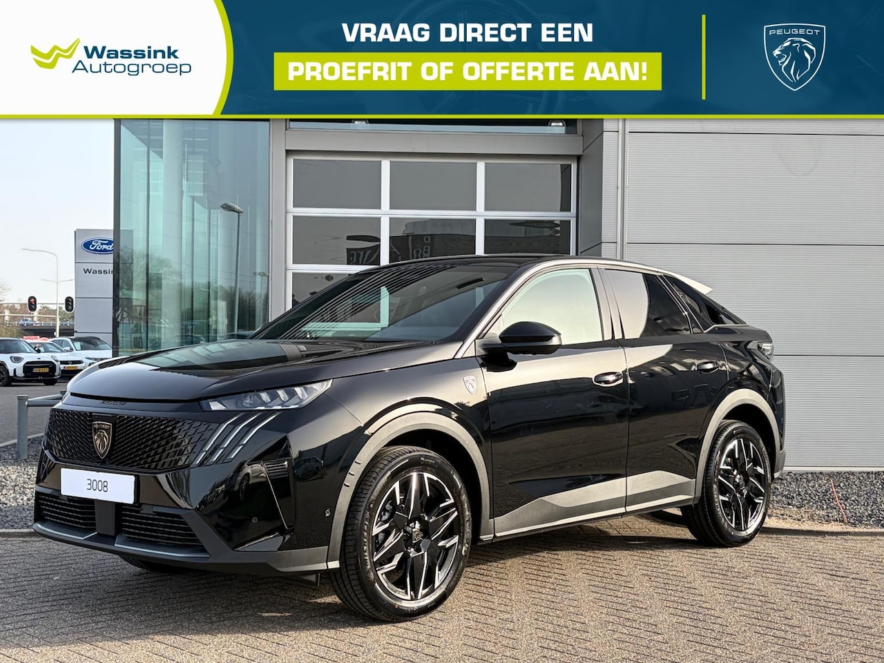Peugeot 3008 - 1.2 Hybrid 145pk e-DCS6 GT | 360 vision & drive assist pack (GT) - AutoWereld.nl