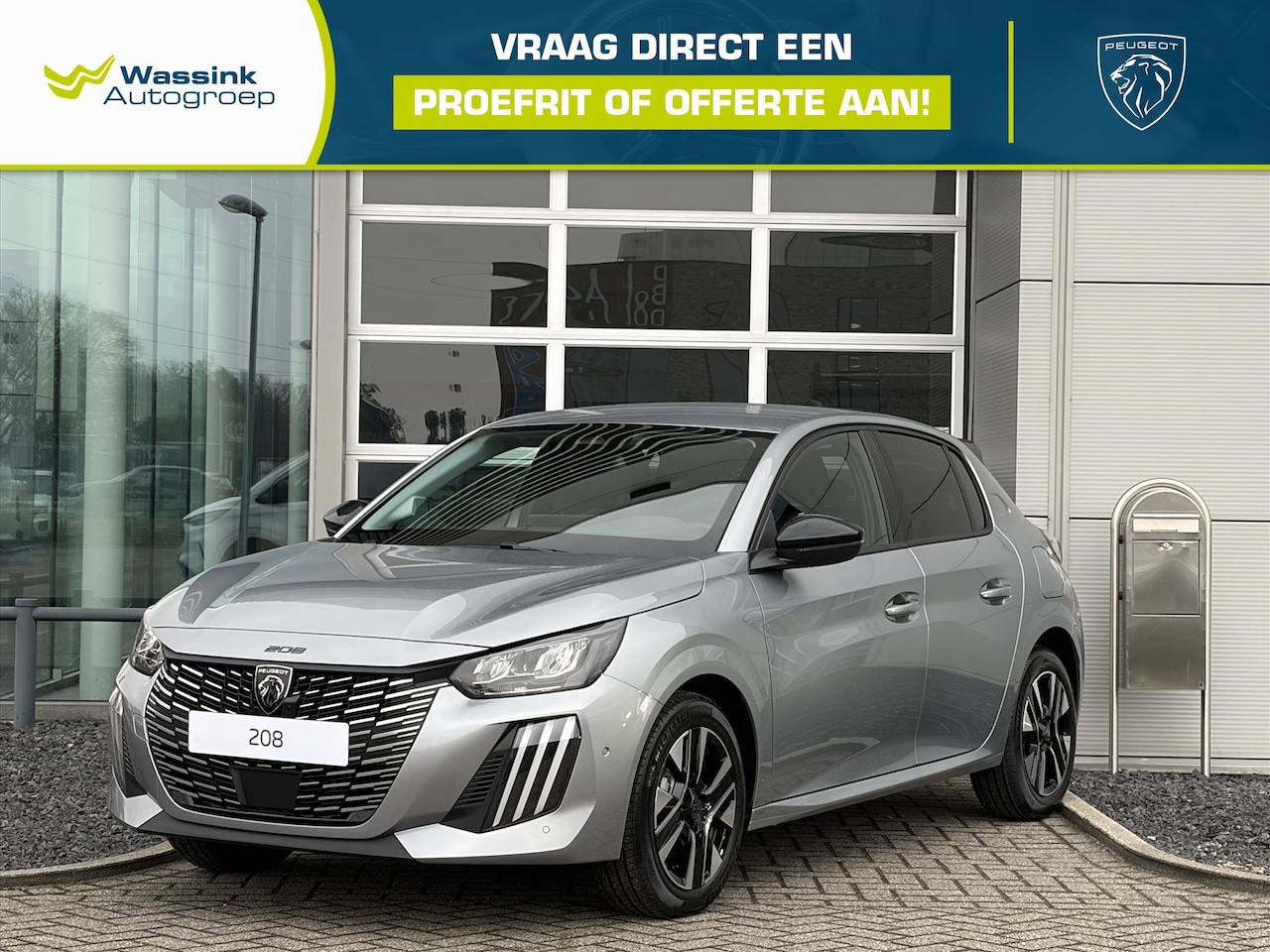 Peugeot 208 - 1.2 Hybrid 110 e-DCS6 Allure | Drive Assist Plus Pack | Vision & Navigation Pack | - AutoWereld.nl
