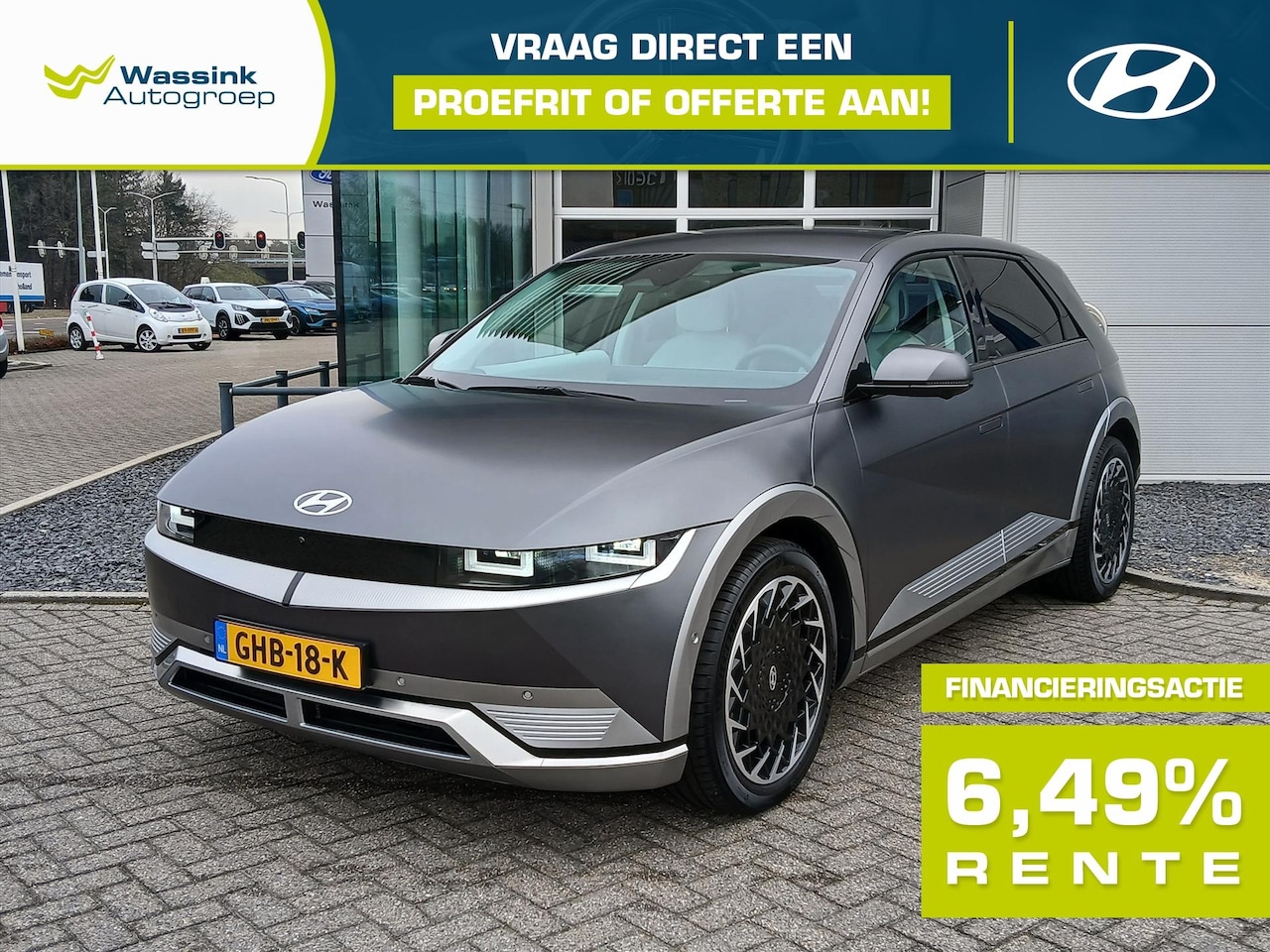 Hyundai IONIQ 5 - 77,4 kWh 229pk RWD Lounge | Stoelventilatie | Stoel & Stuurverwarming | Warmtepomp | V2L | - AutoWereld.nl