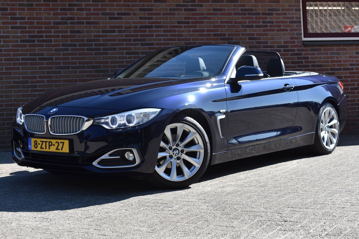 BMW 4-serie Cabrio - 420i High Executive '15 leer, org NL auto, inruil mogelijk - AutoWereld.nl