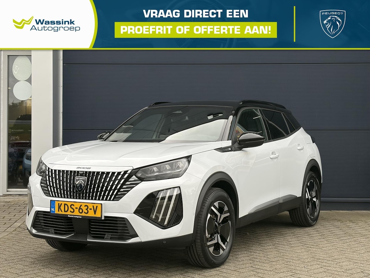 Peugeot e-2008 - EV 54kWh 156pk GT Advantage | Navigatie en Driverassist plus pack | - AutoWereld.nl