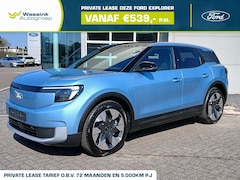 Ford Explorer - 77 kWh 286pk RWD Premium | Lederen bekleding | Navigatie | Panoramadak vast |