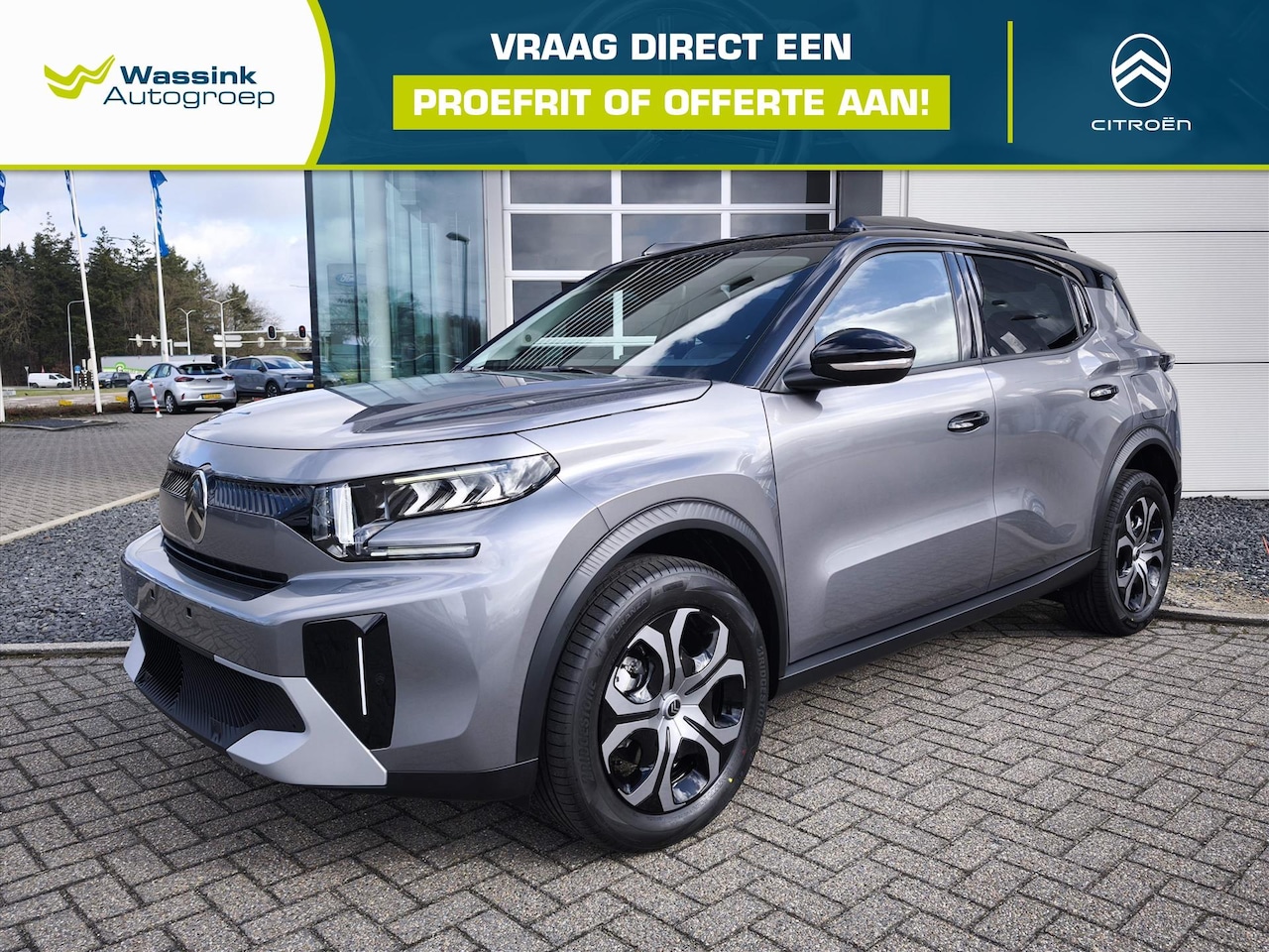 Citroën C3 Aircross - 54 kWh 113pk Extended Range Plus | Navigatie | Camera | WLTP 402km | Rijklaar - AutoWereld.nl