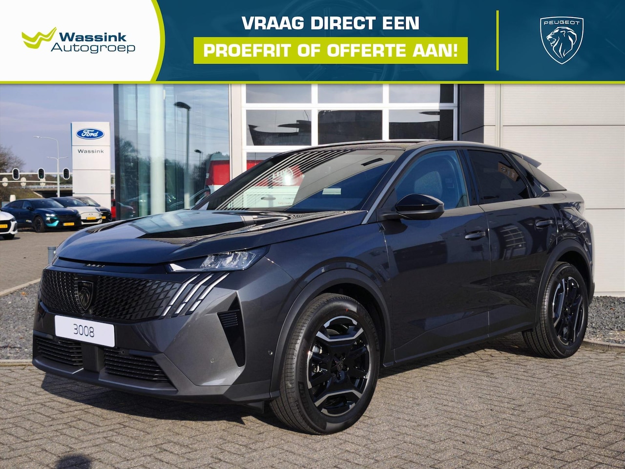 Peugeot 3008 - 1.6 Plug-in Hybrid 195pk e-DCS7 Allure | Trekhaak | Seat Pack | Panoramic navigation | 360 - AutoWereld.nl