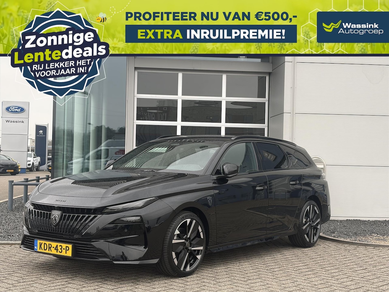 Peugeot 308 SW - Sw Hybrid 145pk e-DCS6 GT | 360 Vision & Drive Assist Plus Pack | - AutoWereld.nl