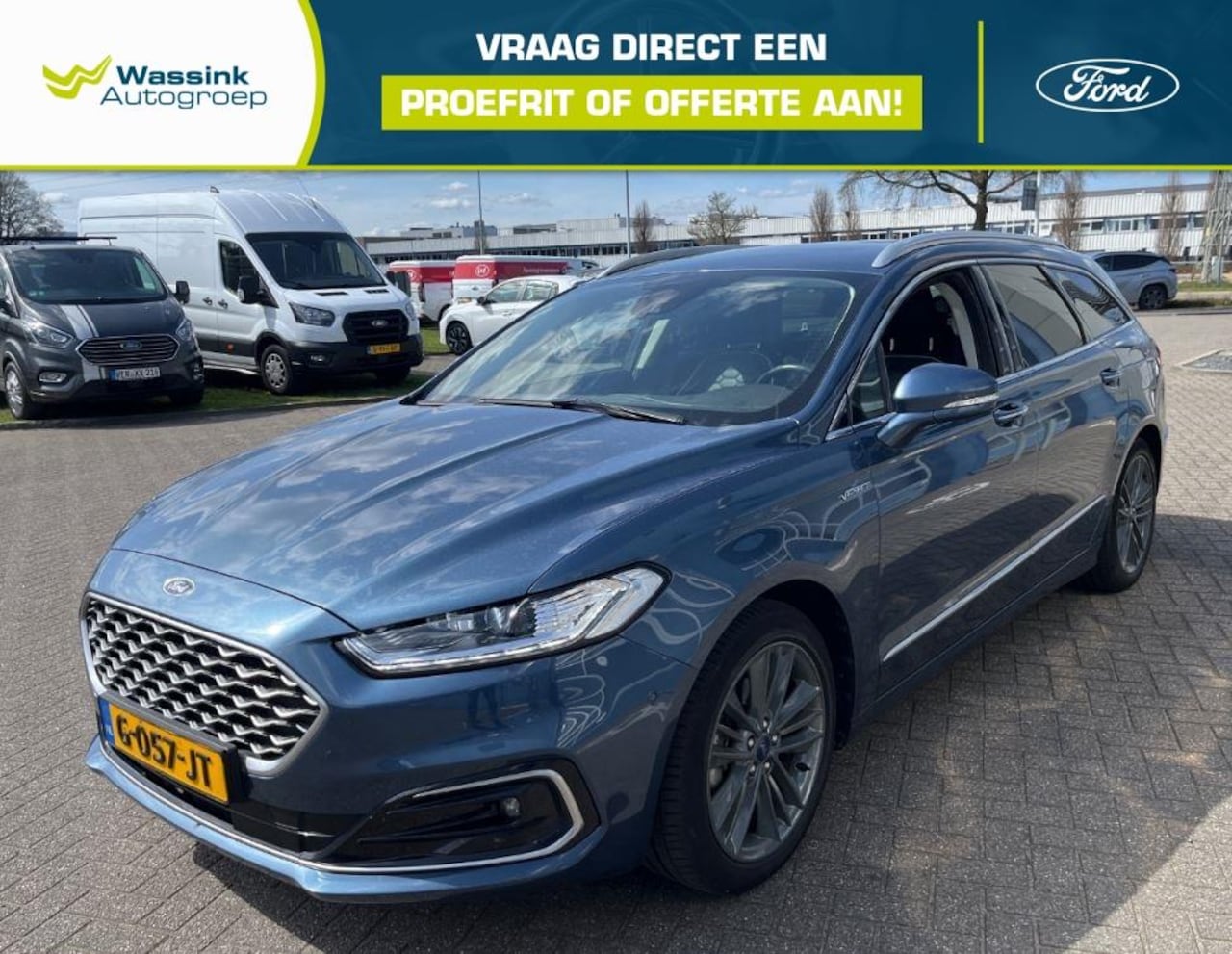 Ford Mondeo Wagon - 2.0 HEV 187pk eCVT Vignale I Trekhaak I Panoramadak - AutoWereld.nl