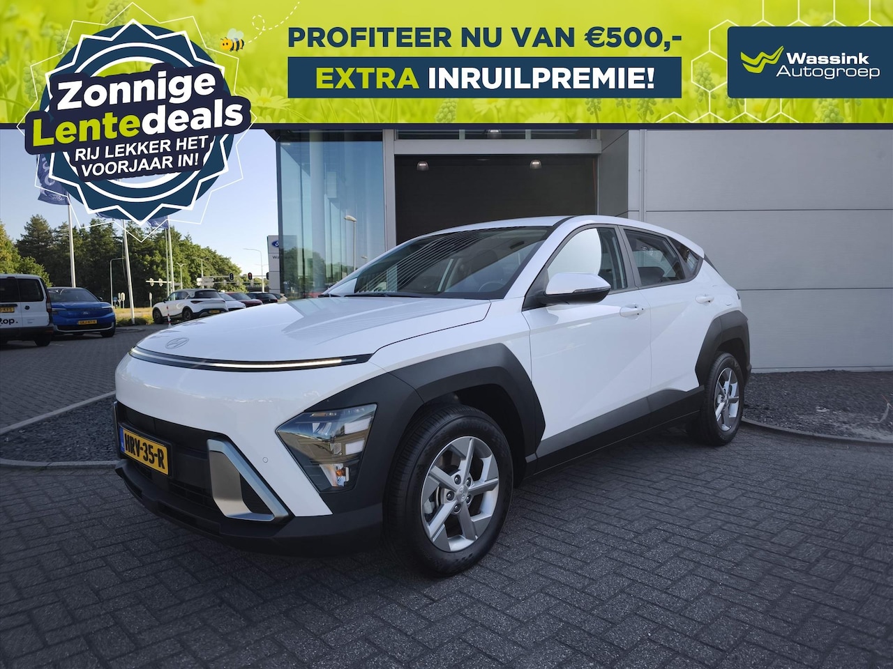 Hyundai Kona - 1.6 GDI HEV HYBRIDE 141pk AUTOMAAT Comfort | LENTEDEALS | Camera | Navigatie | Adaptive Cr - AutoWereld.nl