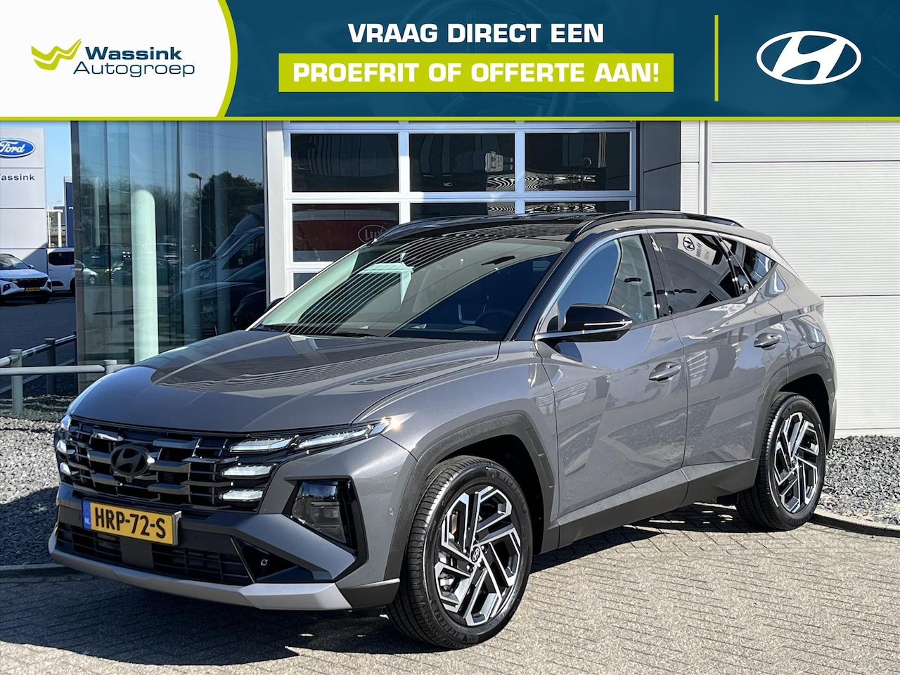 Hyundai Tucson - New 1.6 T-GDi PHEV 252pk 4WD Automaat Premium 2Tone - AutoWereld.nl