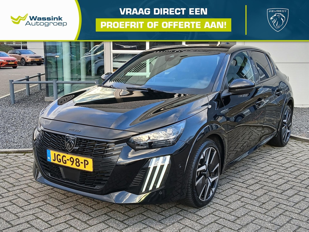 Peugeot 208 - 1.2 Hybrid 136 e-DCS6 GT I Adaptive Cruise I Carplay I Navigatie I Camera I Parkeersensore - AutoWereld.nl