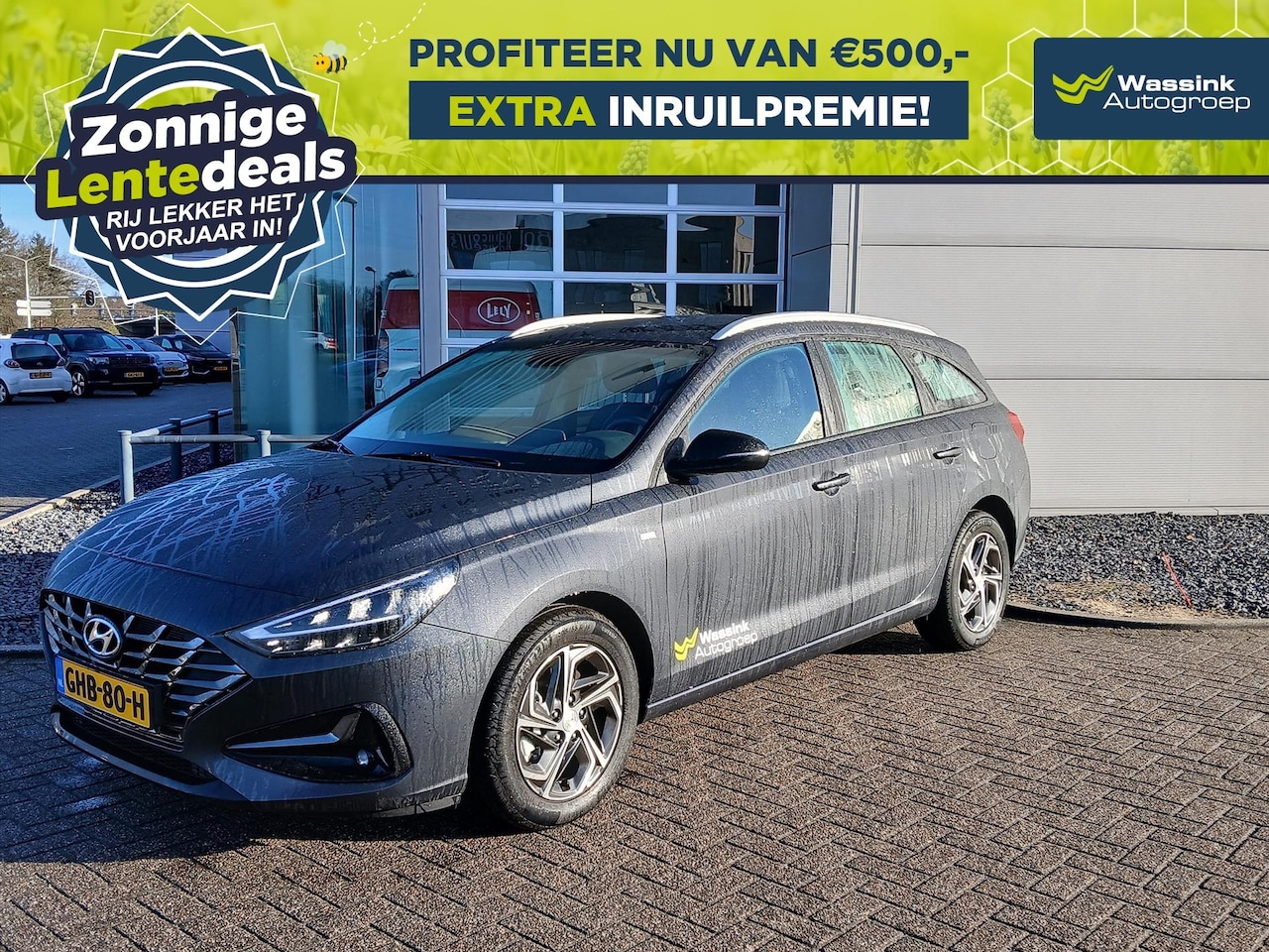 Hyundai i30 Wagon - 1.0 T-GDI 48V 120pk Comfort Smart | Navigatie | Cruise Control | Climate Control | Achteru - AutoWereld.nl
