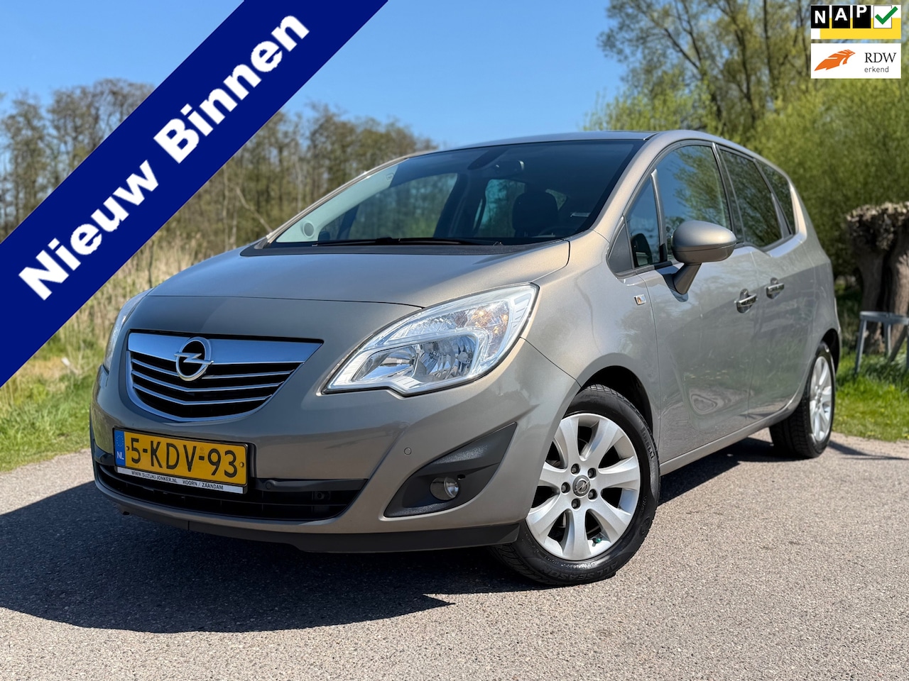 Opel Meriva - 1.4 Cosmo / H-Leder / Nieuwe Distributieriem + Grote Beurt + APK / Clima / 16" Velgen / PD - AutoWereld.nl
