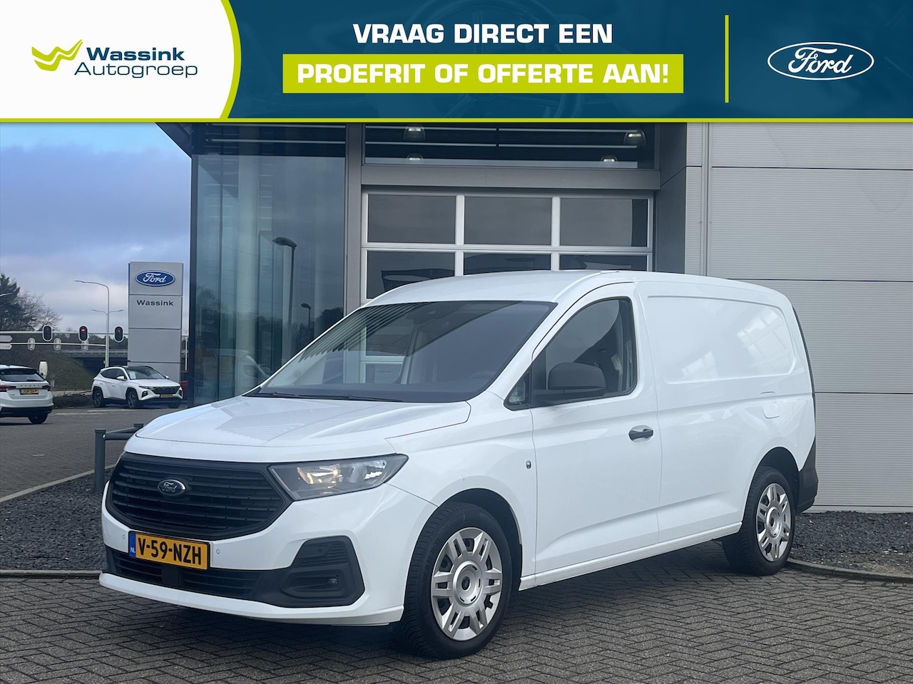 Ford Transit Connect - 2.0 EcoBlue 102pk L2 Trend | Navigatie | Parkeersensoren | - AutoWereld.nl
