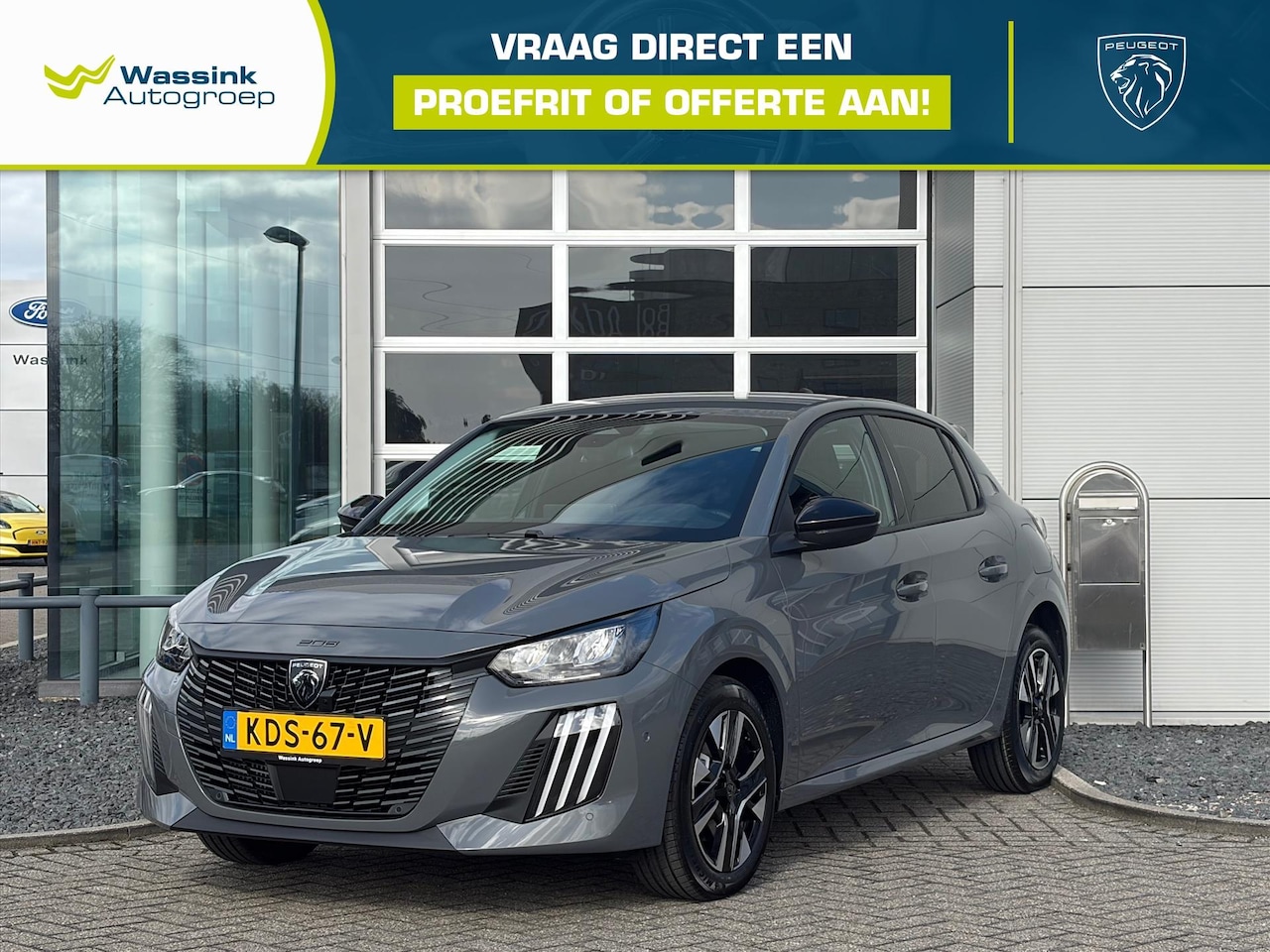 Peugeot 208 - 1.2 Hybrid 110 e-DCS6 Allure | Drive Assist Plus Pack | Vision & Navigation Pack | - AutoWereld.nl