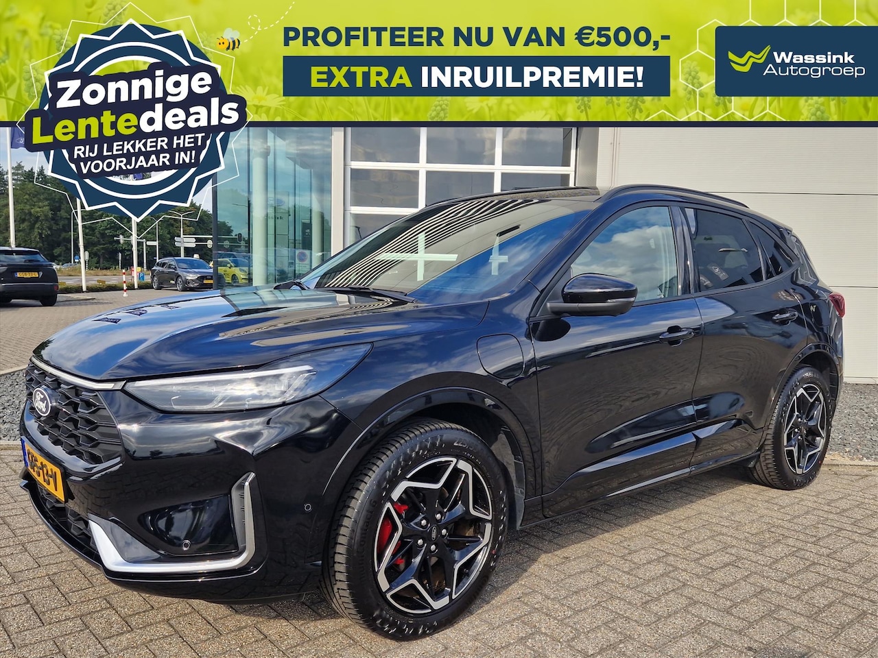 Ford Kuga - 2.5 PHEV 243pk e-CVT ST-Line X | LENTEDEALS | Navigatie I Stoelverwarming I Stuurverwarmin - AutoWereld.nl