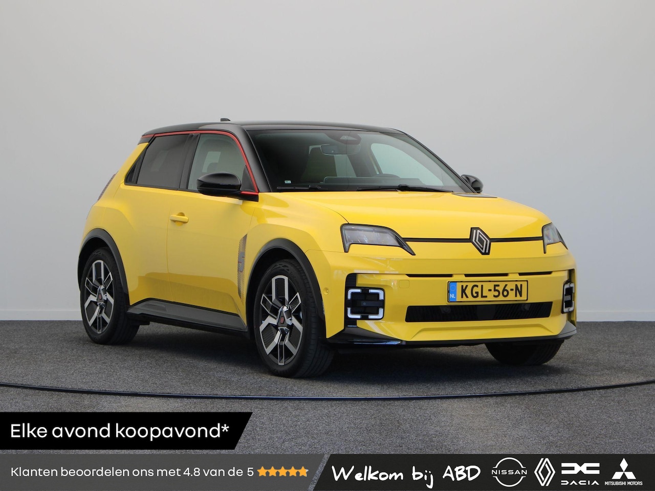 Renault 5 - comfort range iconic cinq 52 kWh | Stoel-stuur verwarming | Adaptieve cruise control | Ach - AutoWereld.nl