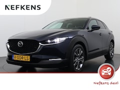 Mazda CX-30 - 186pk M Hybrid Luxury | 1ste eigenaar | Open dak | LEER | Camera | BOSE | Stuur/stoelverwa