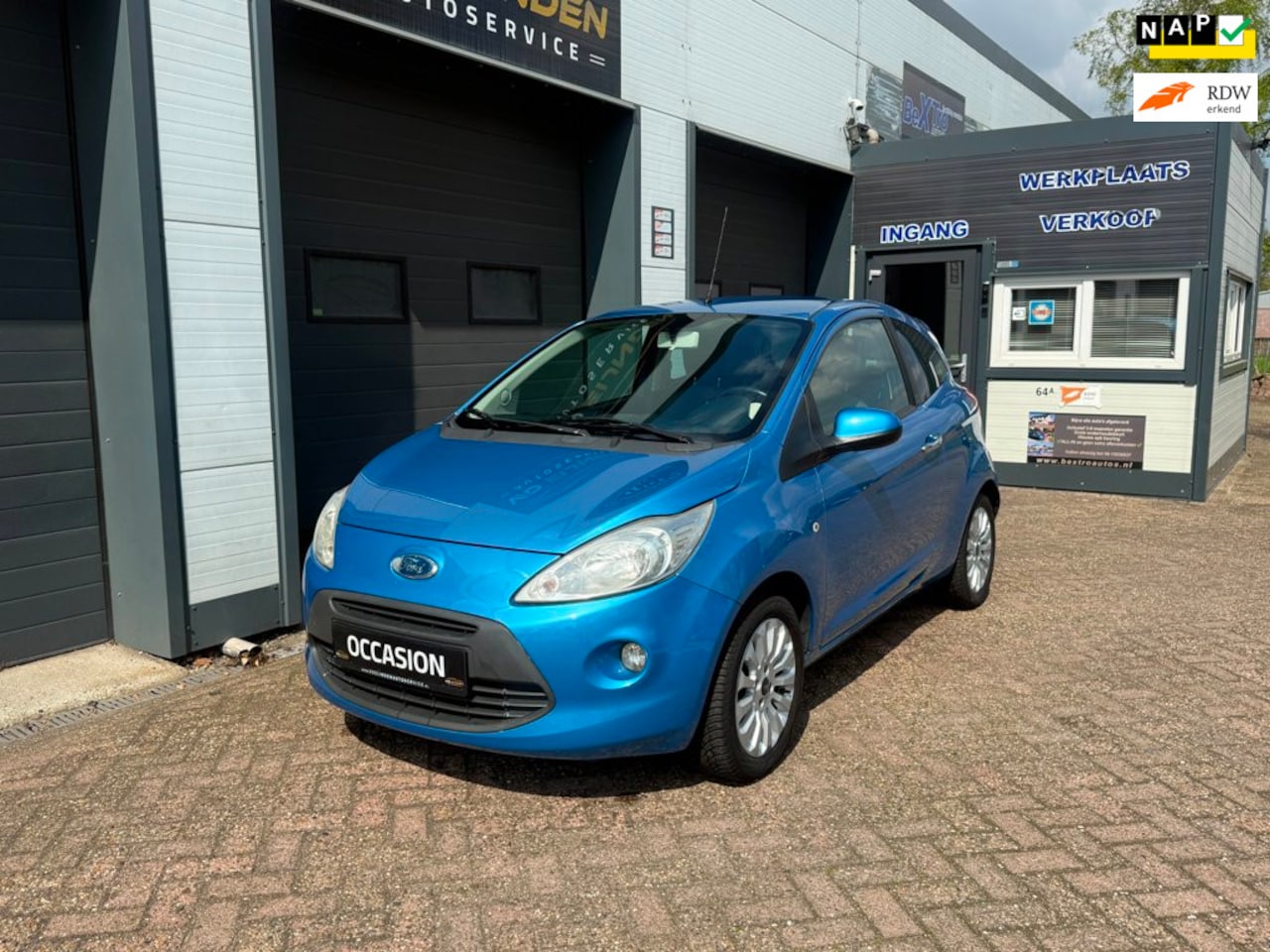 Ford Ka - 1.2 Titanium X Nieuwe APK + Grote Beurt | 3 Mnd Garantie - AutoWereld.nl