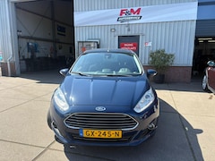 Ford Fiesta - 1.0 EcoBoost Titanium Airco, navi, stoelverwarming, distributieriem is vervangen