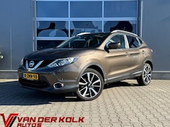 Nissan Qashqai - 1.2 Tekna Automaat | Panorama | Leder | LED | Camera | Navigatie | Stoelverwarming | Trekh