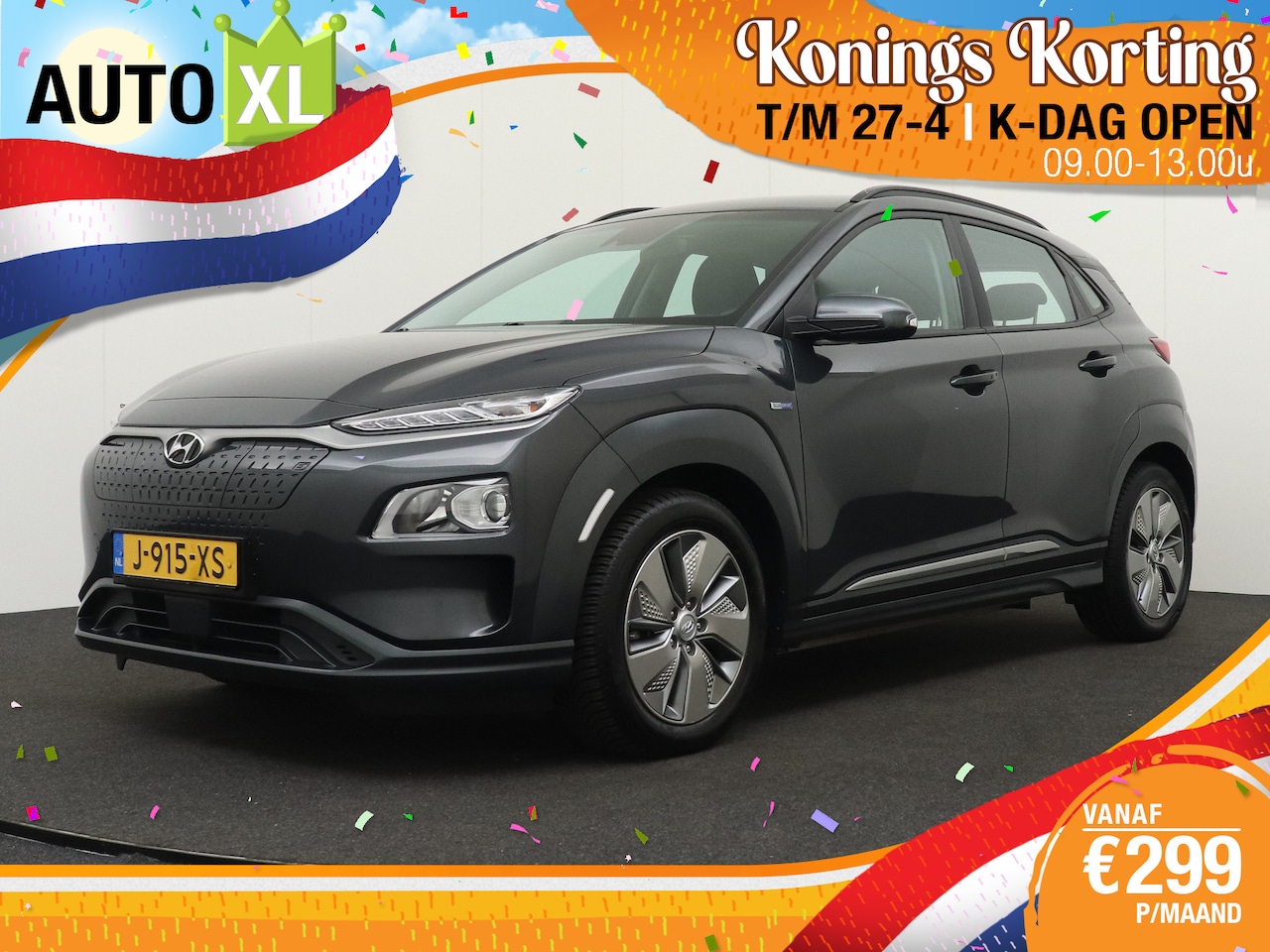 Hyundai Kona Electric - EV Comfort 64 kWh (96%SOH) Warmtepomp Camera Adap.Cruise 15.000Q!Q!Q!Q!Q - AutoWereld.nl