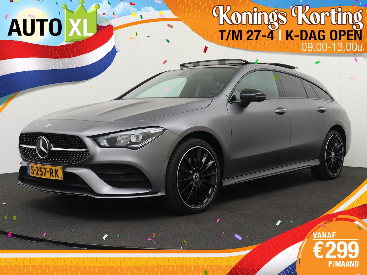 Mercedes-Benz CLA-klasse Shooting Brake - 250e AMG Night-Pack Pano-dak 19'LMV - AutoWereld.nl