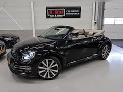 Volkswagen Beetle Cabriolet - 1.4 TSI Exclusive Leer 19 inch Sportvelgen Xenon Fender Navigatie Camera Stoelverwarming P