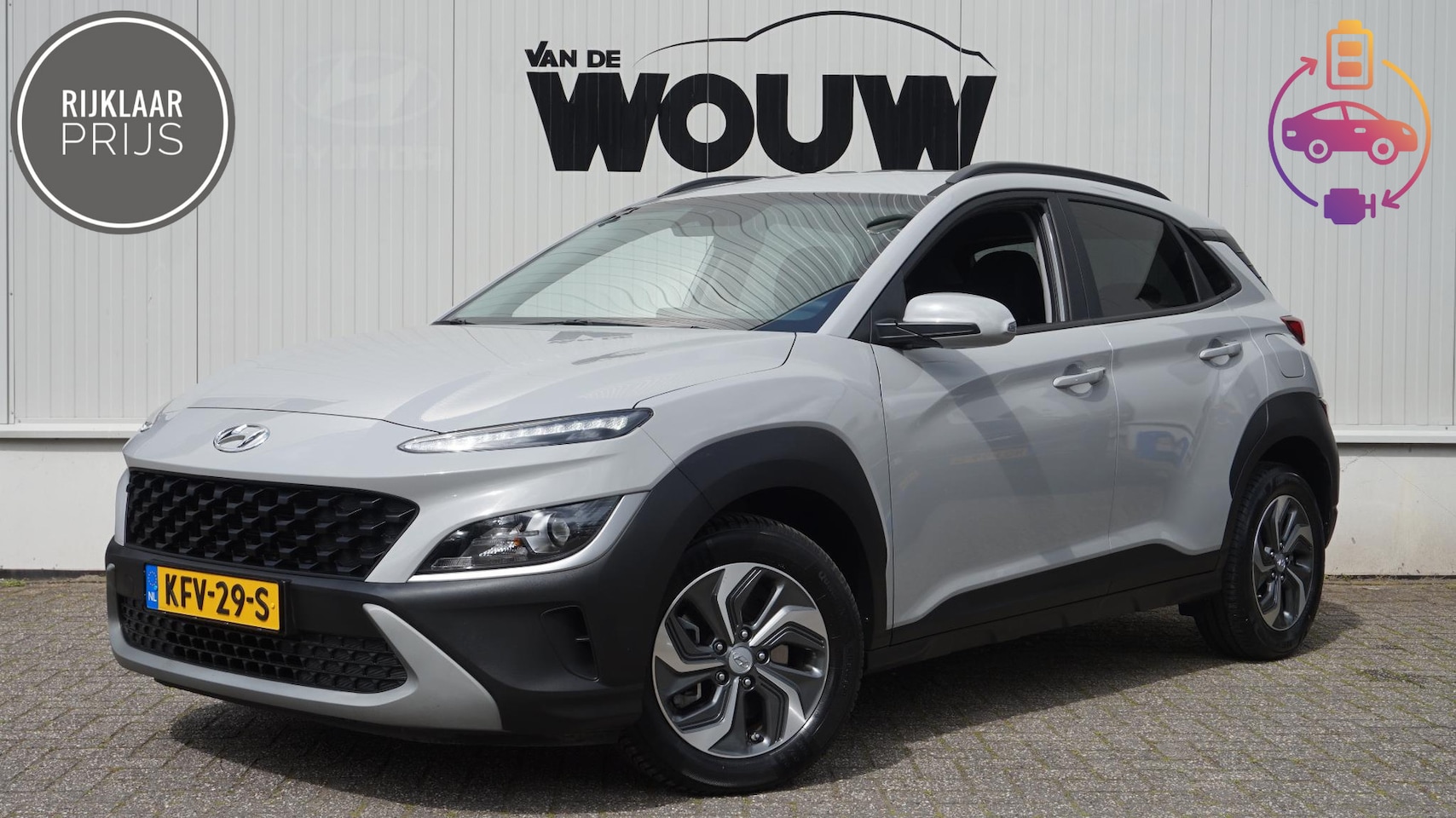Hyundai Kona - 1.6 GDI HEV Design Automaat - AutoWereld.nl