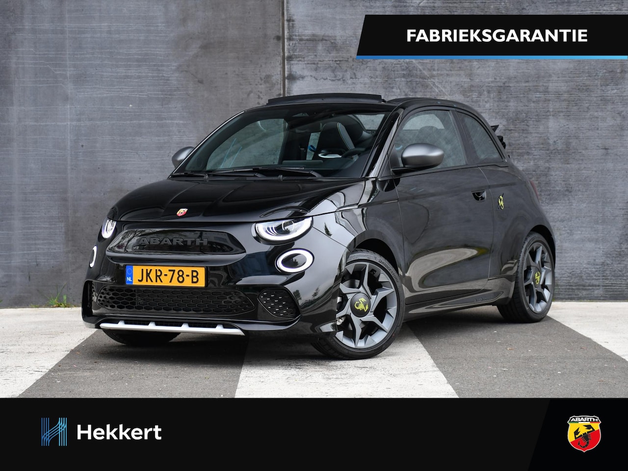 Abarth 500 - 500C Urban 42 kWh 155pk Automaat SOFT-TOP | 17''LM | PDC ACHTER | NAVI | DAB | APPLE-CARPL - AutoWereld.nl