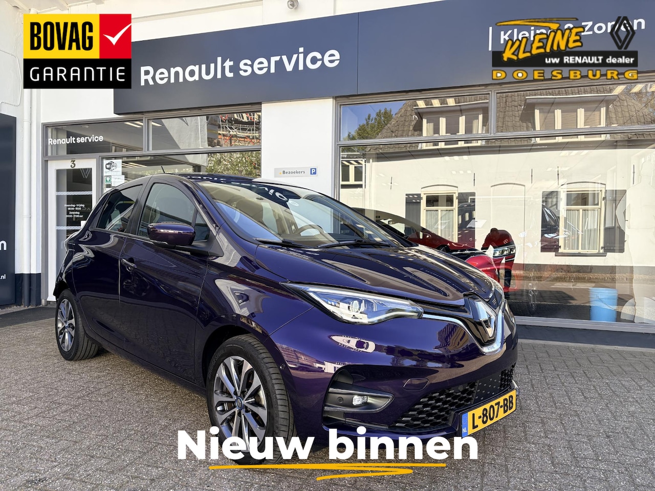 Renault Zoe - R135 Intens 52 kWh | CCS Snelladen | Easylink navigatiescherm 9'3 inch | Dealeronderhouden - AutoWereld.nl