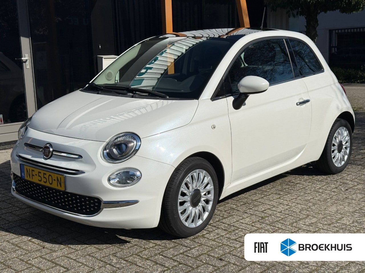 Fiat 500 - 0.9 TwinAir Turbo Sport | NL-AUTO! | PANODAK | DEALER OH! | LANE ASSIST | BLUETOOTH | PARK - AutoWereld.nl