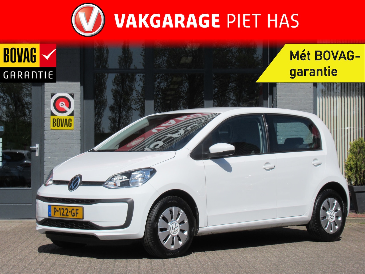 Volkswagen Up! - 1.0 | Airco | Bluetooth | DAB+ | Incl. BOVAG Garantie | LED Dagrijverlichting | - AutoWereld.nl