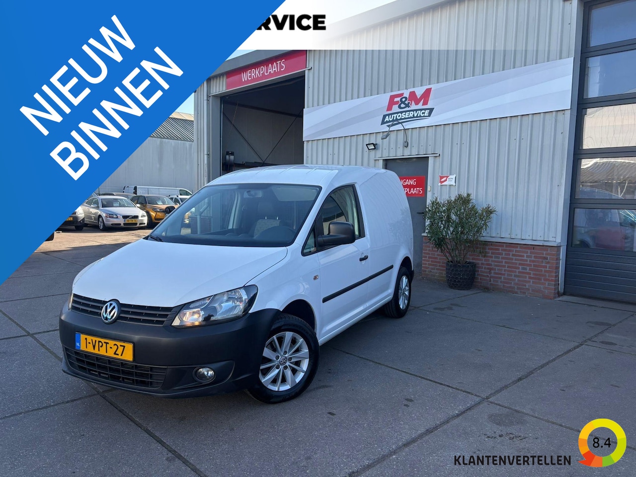 Volkswagen Caddy - 1.6 TDI BMT Airco, cruise, trekhaak - AutoWereld.nl